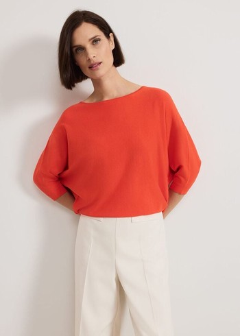 Phase Eight Cristine Knitwear Orange Canada | HJLFKQ-065